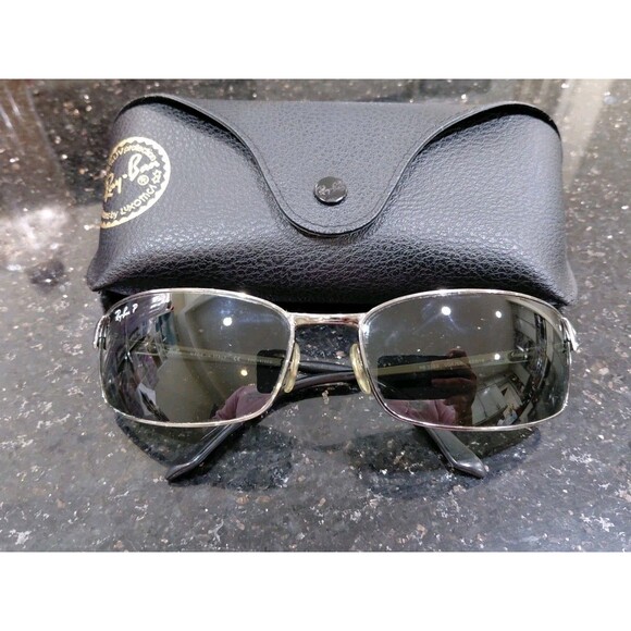 Ray-Ban Accessories - Ray Ban RB 3269 Polarized 004/58 63-18  3P Black Metallic Unisex